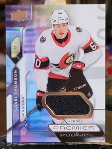 2021-22 Upper Deck Premier Lassi Thomson Premier Rookie Jersey Relic