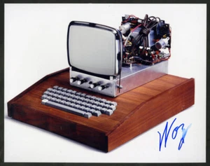 Steve Woz Wozniak SIGNIERT 8x10 FOTO Mitbegründer APPLE II COMPUTER HANDSIGNIERT - Bild 1 von 1