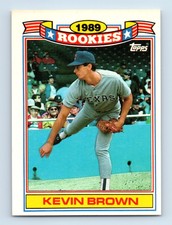 1990 Topps  Rookies Kevin Brown Texas Rangers #5