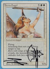 Serra Angel Revised PLD Uncommon Artist Signed Altered CARD (sa5450) ABUGames