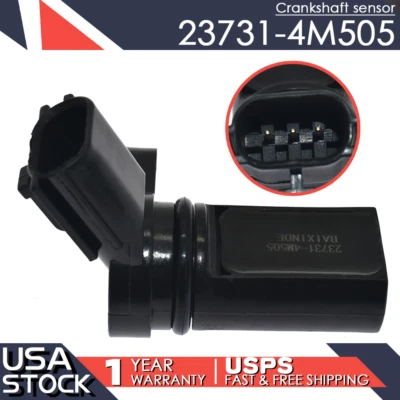 OEM Crankshaft Position Sensor for Nissan NV2500 Infiniti FX45 23731-4M505 5.6L - Image 1 of 4