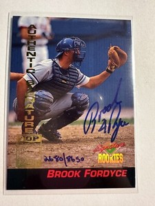 K113,509 - 1994 Signature Rookies Signatures #9 Brook Fordyce #/8650 Auto