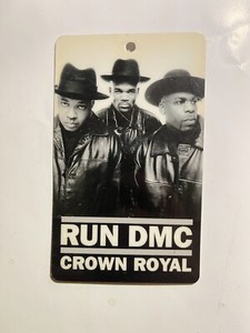 Run Dmc Crown Royal 2001 New album card