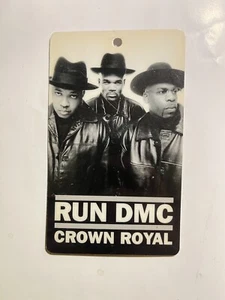 Run Dmc Crown Royal 2001 New album card - Picture 1 of 2