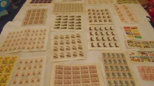 LOT OF  20 WORLD WIDE STAMP SHEETS SOME MINT SOME CTO; LOT # 21 - Picture 1 of 14