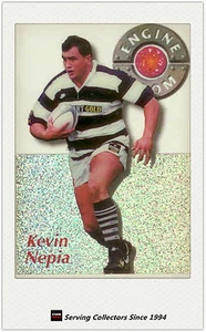 1996 NZ NPC Superstar Of Union Card Engine Room Card ER8 Kevin Nepia - Picture 1 of 3