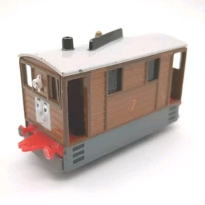 Vintage TOBY #7 Thomas the Train Tank Engine & Friends ERTL 1989 Diecast Tram  - Picture 1 of 5