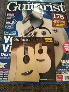 Guitarist Magazine & CD, August 2008, Issue 305, Walter Trout/Paul Gilbert. - Picture 1 of 7