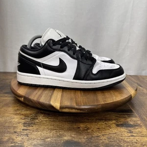 Nike Air Jordan 1 Low Basketball Shoes Womens Sz 9 Black White Panda DC0774-101 - Picture 1 of 8