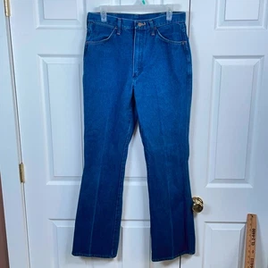Jeans Wrangler vintage para hombre 36x34 EE. UU. AÑOS 70 945DEN ajuste regular azul denim años 70 - Imagen 1 de 8