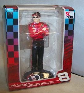 TREVCO #8 "BUD" DEI DALE EARNHARDT JR FIGURE NASCAR HOLIDAY CHRISTMAS ORNAMENT - Picture 1 of 7
