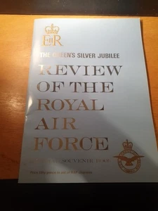 The Queen's Silver Jubilee Review of the Royal Air Force - souvenir book, 1977 - Picture 1 of 3