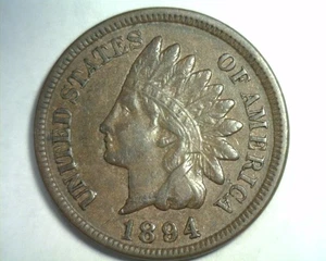 1894 INDIAN CENT PENNY ABOUT UNCIRCULATED AU NICE ORIGINAL COIN FROM BOBS COIN - Picture 1 of 2