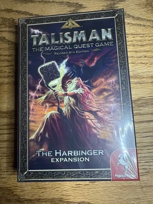 Talisman The Harbinger Expansion Revised 4th Edition Magical Quest Board Game - Image 1 of 2