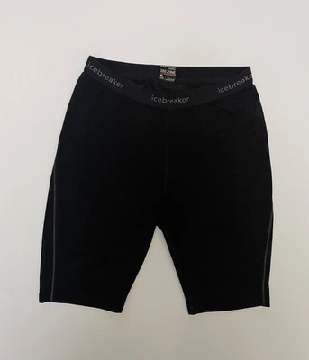 Short femme Icebreaker Merino 200 Zone tricot noir taille élastique taille M - Photo 1/4