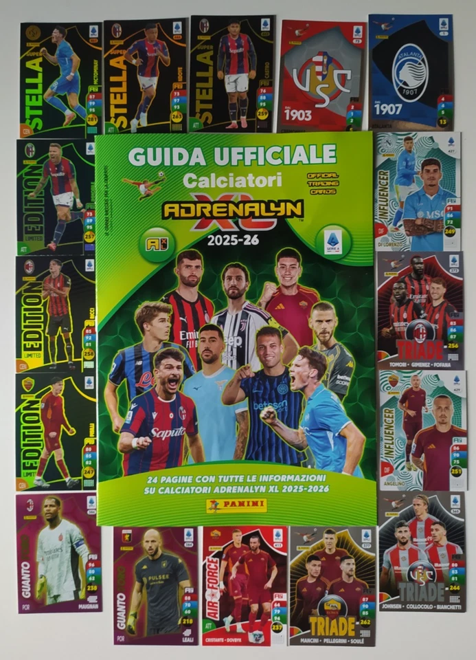Calciatori 2025-26 Adrenalyn XL™ - VENDITA CARTE SINGOLE - Immagine 1 di 1