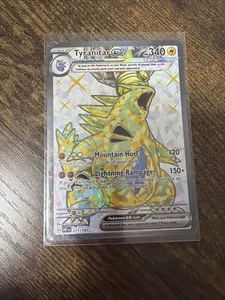 Tyranitar ex 211/197 Sv03: Obsidian Flames Holo - Imagen 1 de 1