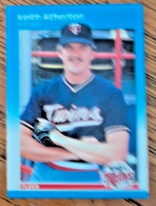 KEITH ATHERTON Minnesota Twins 1987 Fleer Baseball Card #534 Mint - Picture 1 of 2