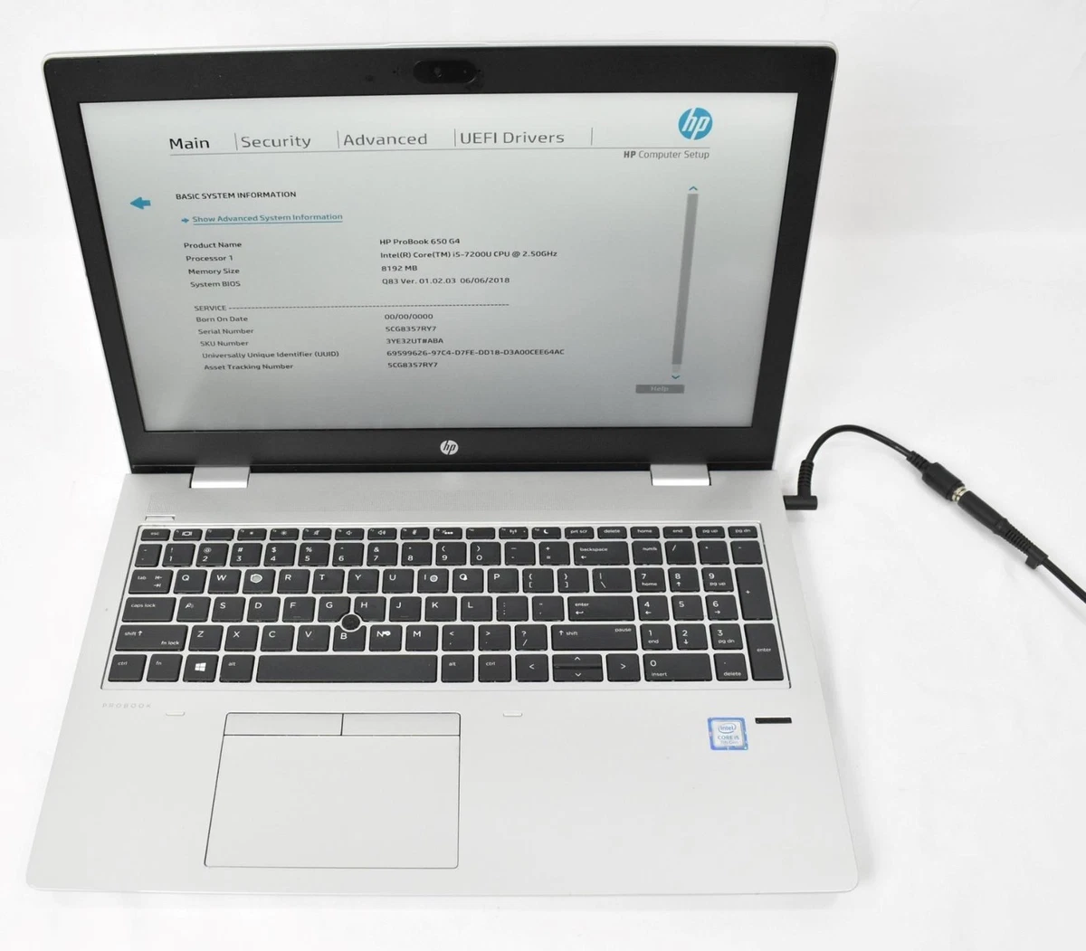 HP ProBook Intel Core i5 7th Gen. 8 GB RAM PC Laptops & Netbooks