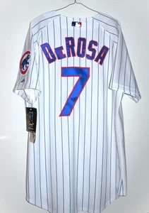 New Authentic Majestic Chicago Cubs Mark DeRosa Home Double Knit Jersey 44 Large - Picture 1 of 5