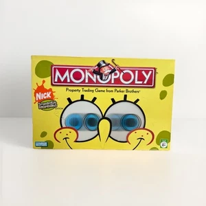 MONOPOLY Game Nick SpongeBob SquarePants Edition 2005 Collectors Pewter Tokens - Picture 1 of 3