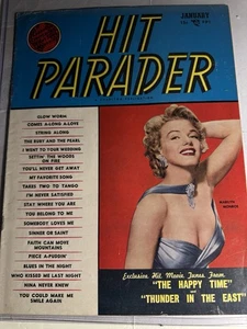 HIT PARADER MAGAZIN 1/53 MARILYN MONROE COVER TOLLES FOTO SCHÖNER ZUSTAND KOPIE! - Bild 1 von 2