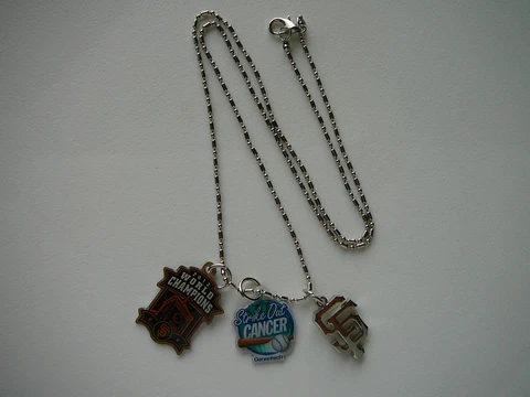 SAN FRANCISCO SF GIANTS MOTHER'S DAY 2012 WORLD CHAMPIONS CHARM NECKLACE, SGA Cover