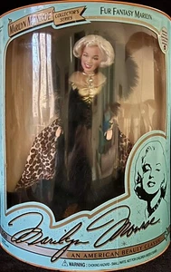 Wonderful 1993 DSI Marilyn Monroe Doll, Fur Fantasy 07408, New NRFB - Picture 1 of 7