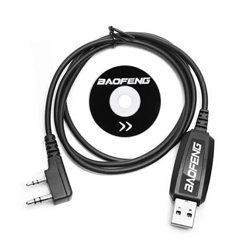 USB-Programmierkabel für Baofeng UV-5R Treiber-CD Software UV 82 BF-888S Zubehör