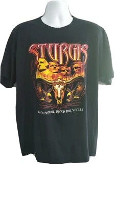 Sturgis 2008 T shirt Men's XL 66th Annual Black Hills Biker Rally Skull Eagle... - Image 1 of 4