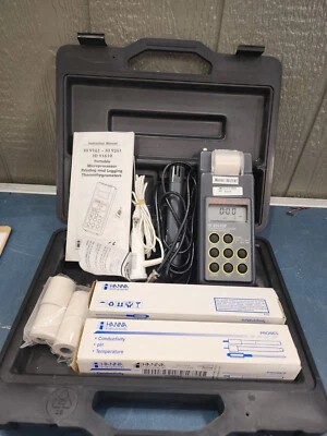 HANNA HI 91610F 微处理器记录热湿度计 — 第 1/2 张图片