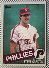1985 TOPPS #360 STEVE CARLTON HOF PHILLIES