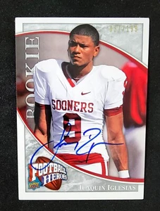 Juaquin Iglesias 2009 Upper Deck Heroes AUTO AUTOGRAPH /199 - Picture 1 of 2