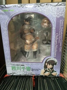 Orchid Seed Chiharu Nisikawa Comic Kairakuten Cover Girl 1/7 Sexy Maid Figure - Picture 1 of 2