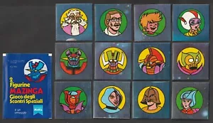 SET COMPLETO 12 + BUSTINA FIGURINE MOTTA 1979 MAZINGA Z NUOVE - Bild 1 von 2