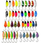 43PCS High Quality 2.3g -3.5g Trout Spoon Trout Spoon Set with Matching BLOVE