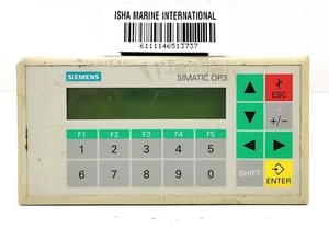 Siemens Simatic OP3 Operator Panel C79040-A7420-C74-08 White - Picture 1 of 11