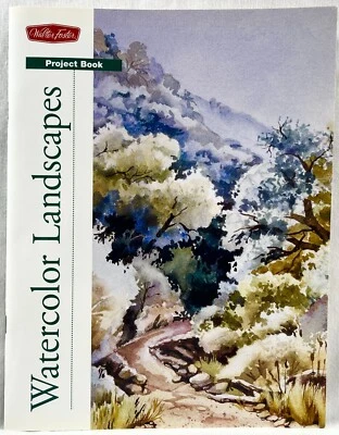 2004 Walter Foster Watercolor Landscapes Painting Project Book Art Vintage 16354 - Image 1 of 2