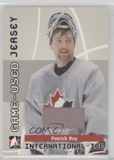 2006 In the Game-Used International Ice Signature Series Jersey Patrick Roy HOF
