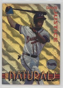 1994 Pinnacle The Naturals Box Set David Justice #5