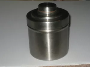 Tanque de desarrollo vintage Simmons Omega 4" acero inoxidable con 2 carretes y filtro pc - Imagen 1 de 3