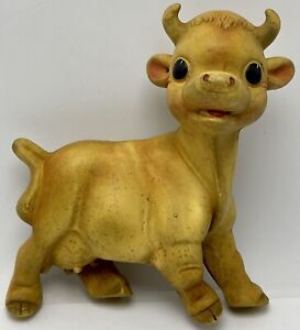 Vintage Rempel MFG Rubber Milky the Cow Toy