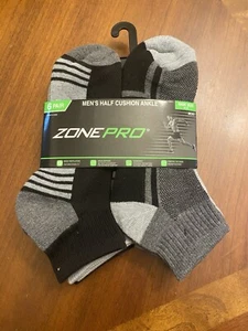 Calcetines tobilleros Zonepro medio cojín para hombre 6-12 - Imagen 1 de 5