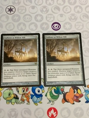 C2174 MAGIC MTG AVACYN RESTORED GALLOWS AT WILLOW HILL 2X #215 LP RARE - Image 1 of 4