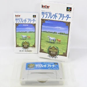 THOROUGHBRED BREEDER Super Famicom Nintendo 2093 sf - Picture 1 of 7