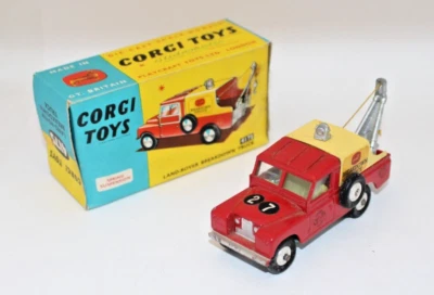 Corgi Car Toys Land-Rover Breakdown Truck Model 417S Original In Box Tow Truck - Image 1 of 4