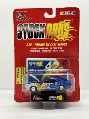 Joe Nemechek #42 NASCAR Bellsouth 68 Camaro 1:64 Scale Stock Rods #32 New - Image 1 of 4