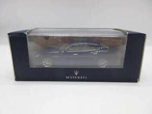 1/43 Maserati Quattroporte Gts Dealer Special Order Mini Car Blue