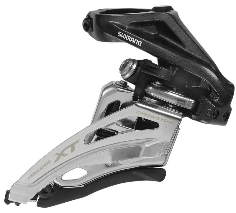 Shimano Deore XT M8020 Side Swing Front Derailleur 2x11 High Clamp Fdm8020hx6