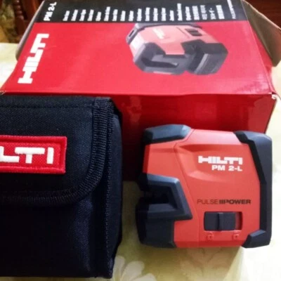 HILTI PM 2-L LINE LASER - SELF-LEVELING LASER LEVEL - Image 1 of 4